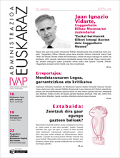 N&ordm; de Fasc&iacute;culo 58 de Administrazioa euskaraz [aro berria]
