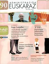 N&ordm; de Fasc&iacute;culo 90 de Administrazioa euskaraz [aro berria]