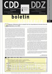 N&ordm; de Fasc&iacute;culo 91 de CDD bolet&iacute;n