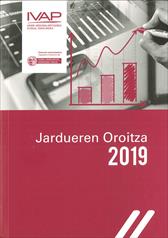 N&ordm; de Fasc&iacute;culo 2019 de IVAP. Jardueren oroitza