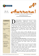 N&ordm; de Fasc&iacute;culo 44 de Aurrera!
