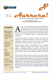 N&ordm; de Fasc&iacute;culo 48 de Aurrera!