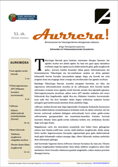 Nº de Fascículo 51 de Aurrera!
