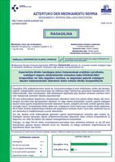 N� de Fasc�culo 116 de Aztertuko den medikamentu berria