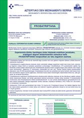 N� de Fasc�culo 118 de Aztertuko den medikamentu berria