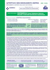 N� de Fasc�culo 136 de Aztertuko den medikamentu berria
