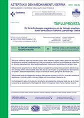 N� de Fasc�culo 165 de Aztertuko den medikamentu berria