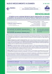 N� de Fasc�culo 185 de Aztertuko den medikamentu berria