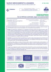 N� de Fasc�culo 193 de Aztertuko den medikamentu berria