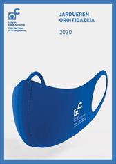 Nº de Fascículo 2020 de Lehiaren Euskal Agintaritza. Jardueren Oroiti