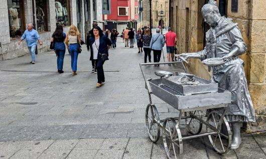 Escultura "Azken sardinerak"