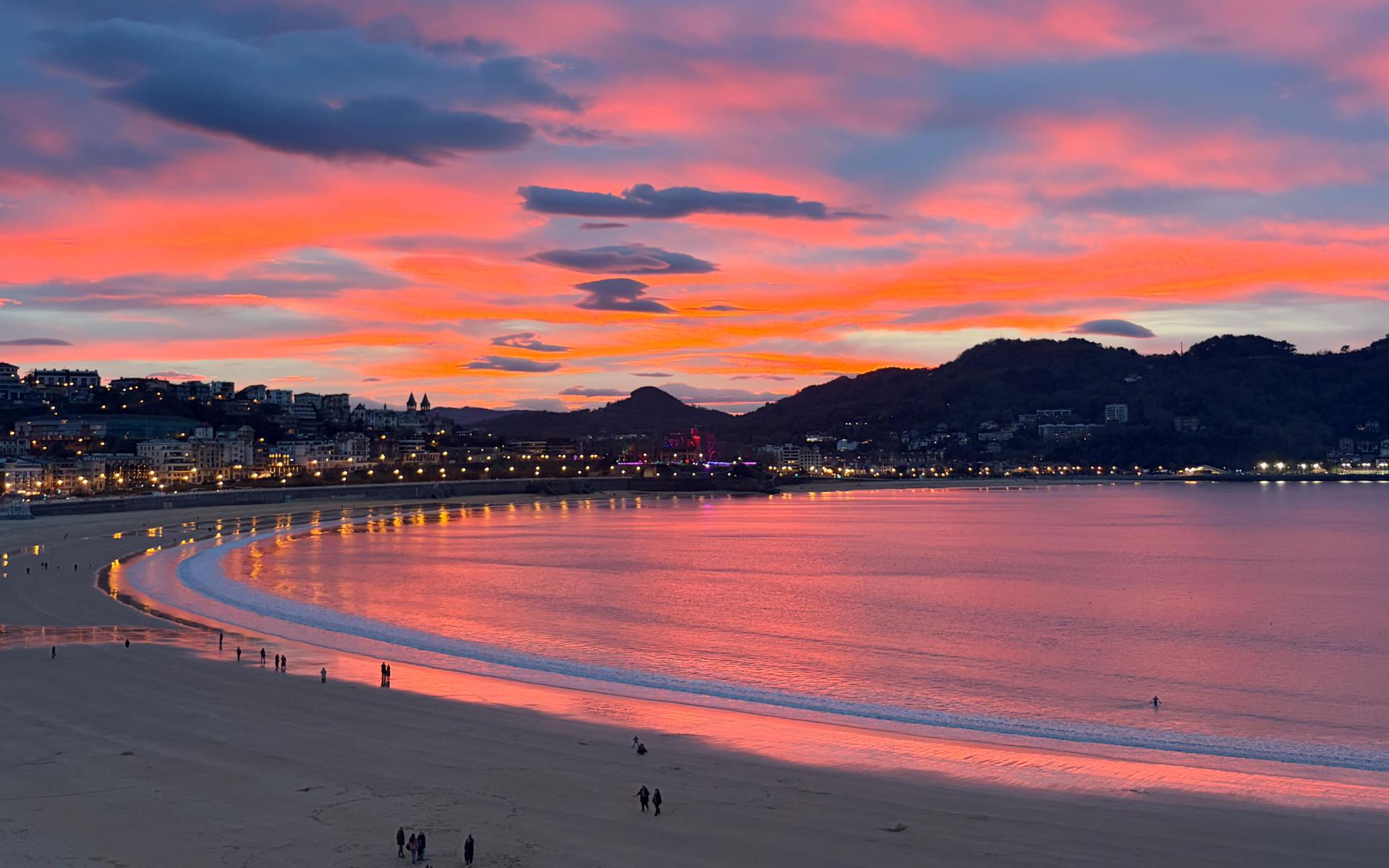 Atardecer en Donostia/San Sebasti�n