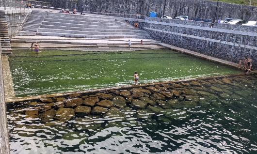 Natural pools in Elantxobe 