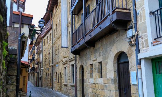 Casco hist�rico de Getaria