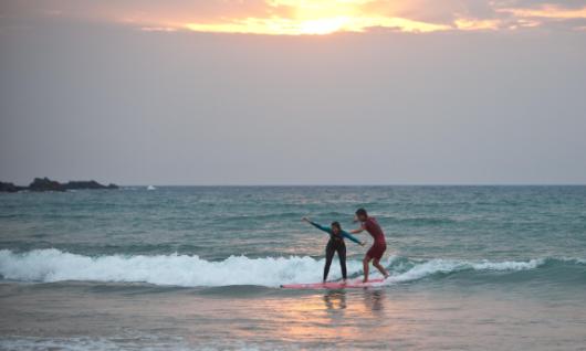 Surf en Zarautz 