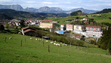 Zaldibarko ikuspegi orokorra