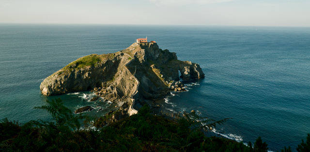Travers�e en bateau jusqu`� San Juan de Gaztelugatxe