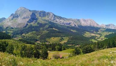 Vue panoramique d'Atxondo
