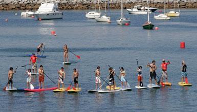 Stand Up Paddle Surf en Txingudi