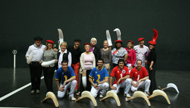 Basque pelota and the sea
