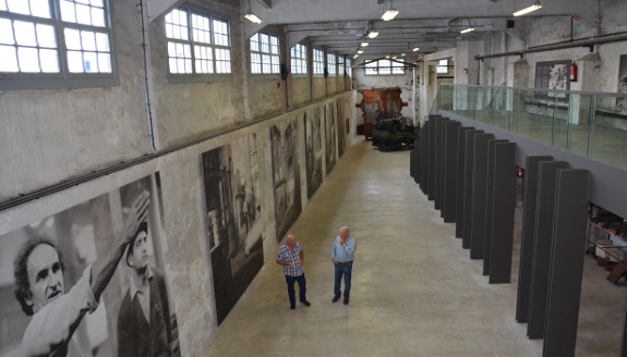 Artista egun batez Chillida Lantokin