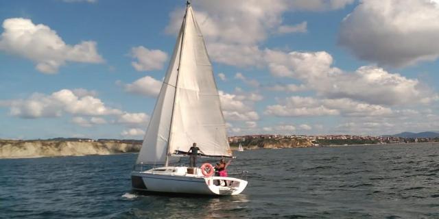 Paseo en velero por Getxo