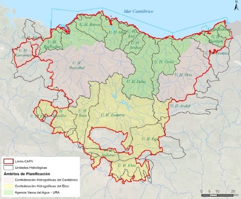 Actualización de la evaluación de recursos hidricos de la CAPV
