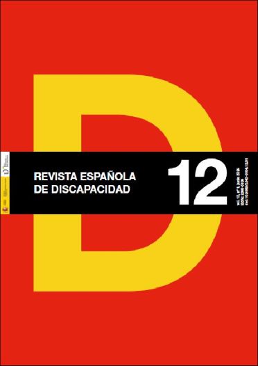 Portada de la Revista Espa&ntilde;ola de Discapacidad