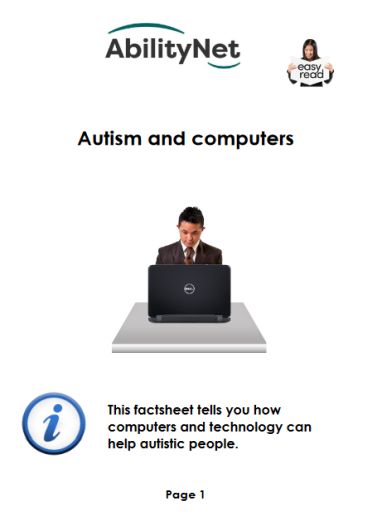 Portada de la publicación donde aparece un hombre con un ordenador