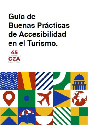 Portada de la Gu&iacute;a de Buenas Pr&aacute;cticas de Accesibilidad en el Turismo