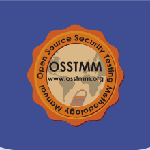 Imagen con el sello del Open Source Security Testing Methodology Manual (OSSTMM).