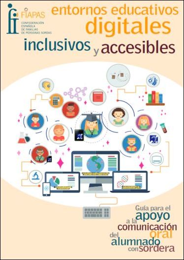 Portada de la gu&iacute;a sobre entornos educativos digitales accesibles.