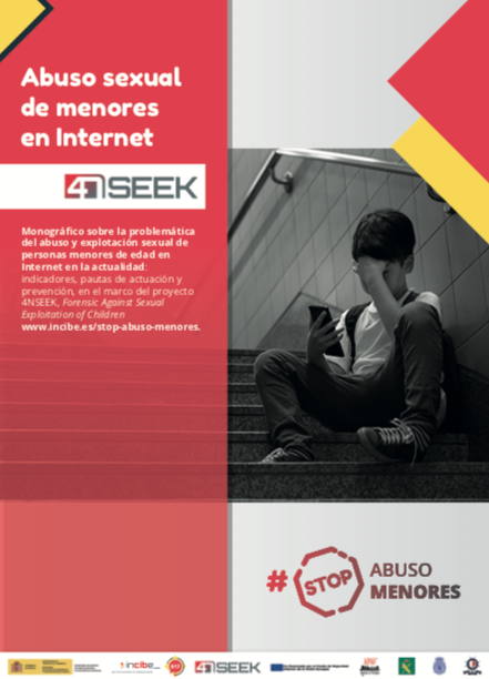 Abuso sexual de menores en Internet. Monogr&aacute;fico sobre la problem&aacute;tica del abuso y explotaci&oacute;n sexual de personas menores de edad en internet en la actualidad: indicadores, pautas de actuaci&oacute;n y prevenci&oacute;n. Instituto Nacional de Ciberseguridad, Ministerio de Asuntos Econ&oacute;micos y Transformaci&oacute;n Digital, 2021