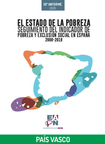 El estado de la pobreza, 10º Informe AROPE. País Vasco (Red Europea de Lucha contra la Pobreza y la Exclusión Social, 2020)