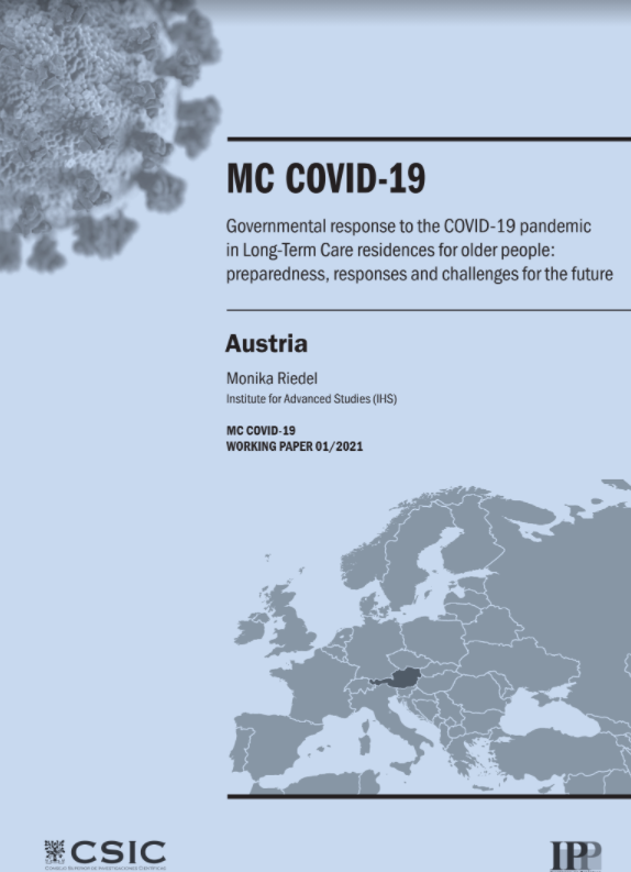 Mc-COVID 19. Mecanismos de coordinaci&oacute;n en la gesti&oacute;n del Coronavirus entre los distintos niveles de gobierno y sectores de pol&iacute;tica p&uacute;blica en 15 pa&iacute;ses europeos. Austria, Caso de estudio