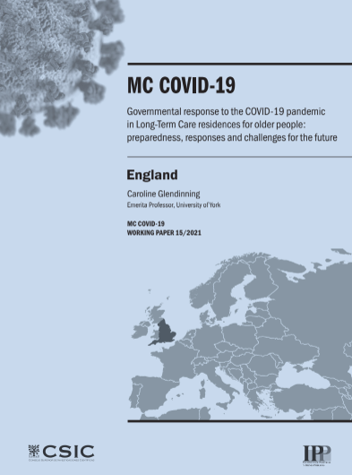  Mc-COVID 19. Mecanismos de coordinación en la gestión del Coronavirus entre los distintos niveles de gobierno y sectores de política pública en 15 países europeos. Inglaterra, Caso de estudio