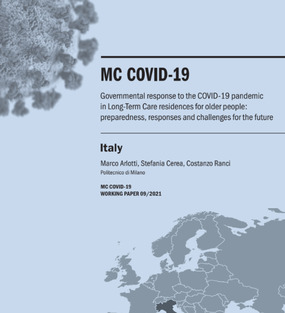 Mc-COVID 19. Mecanismos de coordinación en la gestión del Coronavirus entre los distintos niveles de gobierno y sectores de política pública en 15 países europeos. Italia, Caso de estudio