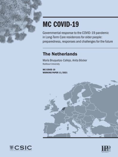 Mc-COVID 19. Mecanismos de coordinación en la gestión del Coronavirus entre los distintos niveles de gobierno y sectores de política pública en 15 países europeos. Países Bajos, Caso de estudio