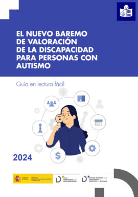 Reproducci&oacute;n total de la portada del documento 'El nuevo baremo de valoraci&oacute;n de la discapacidad para personas con autismo'