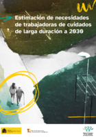 Estimaci&oacute;n de necesidades de trabajadoras de cuidados de larga duraci&oacute;n a 2030 dokumentuaren azalaren erreprodukzio osoa