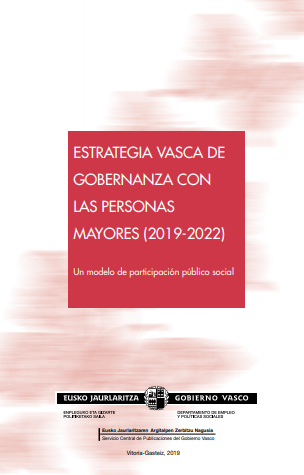 Estrategia Vasca de Gobernanza con las Personas Mayores (2019-2022)