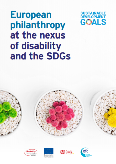European philanthropy at the nexus of disability and the SDGs (Fundación ONCE; European Foundation Centre, 2020)