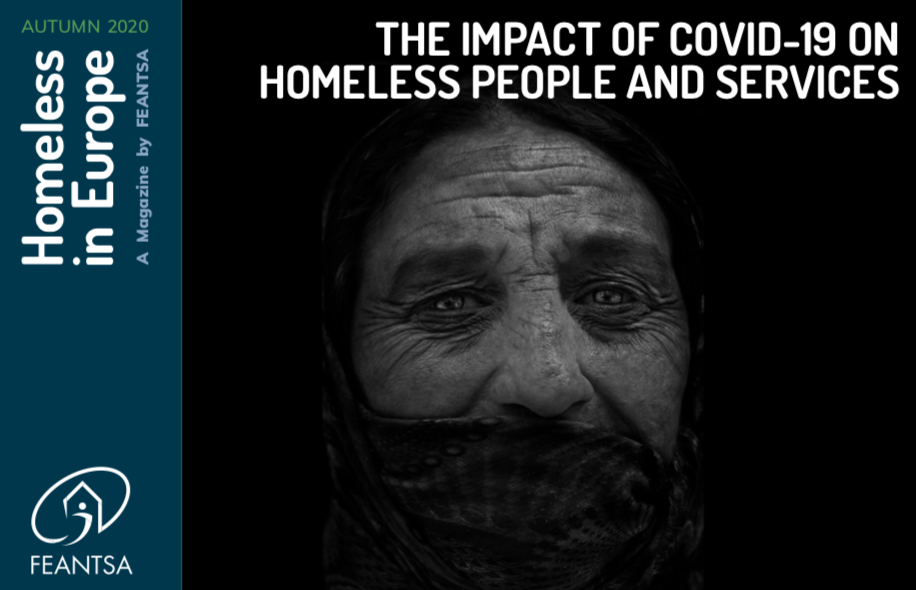 The impact of Covid-19 on homeless people and services (FEANTSA, Autumn, 2020)