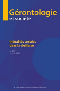 Inégalités sociales dans la vieillesse (Gérontologie et Société, 2020)