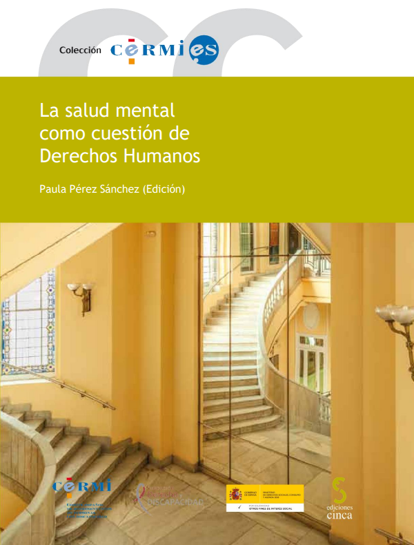 'La salud mental como cuestión de derechos humanos' dokumentuaren azalaren erreprodukzio osoa