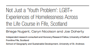  'Not just a ?Youth Problem?: LGBT+ experiences of homelessness across the life course in Fife'  (European Journal of Homelessness vol. 16, 2022) dokumentoaren azalaren zati bat erreprodukzioa