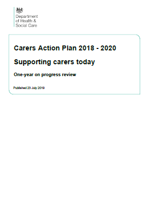 Plan de accin para cuidadores/as. Informe de progreso 2019