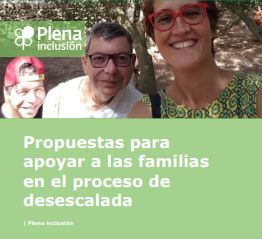Propuestas para apoyar a las familias en el proceso de desescalada (Plena Inclusión España, 2020)