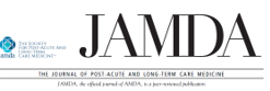 Reproducción parcial de la portada del documento 'Reimagining Long Term' (The Journal of the American Medical Directors Association. Volume 23, Issue 2, February 2022)