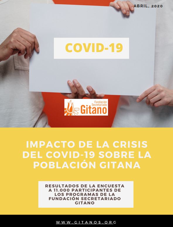 Impacto de la crisis del Covid-19 sobre la población gitana (Fundación Secretario Gitano, 2020)